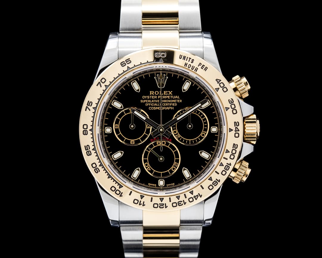 Image of Rolex 116503 Daytona 18K YG / SS Black Dial