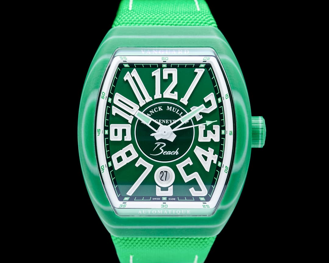 Franck Muller Vanguard Beach Glass Fiber Green Dial 2025 LIMITED