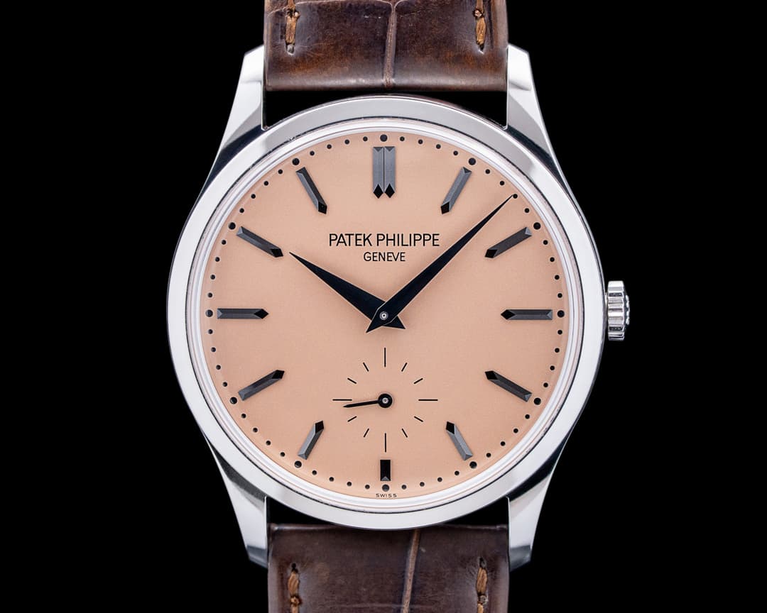 Image of Patek Philippe 6196P-001 Calatrava Platinum Salmon Dial 2025