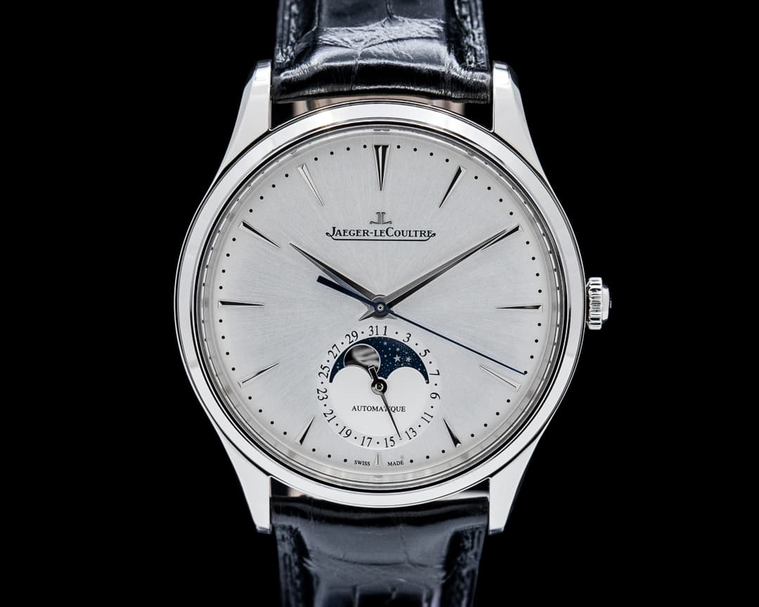 Image of Jaeger LeCoultre Q1368430 Master Ultra Thin Moon SS Silver Dial