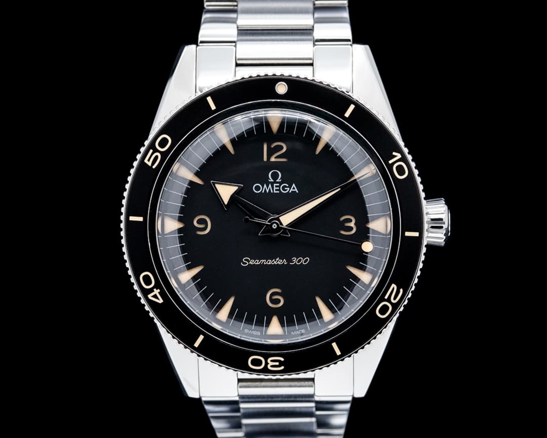 Omega Seamaster 300M SS Black Dial