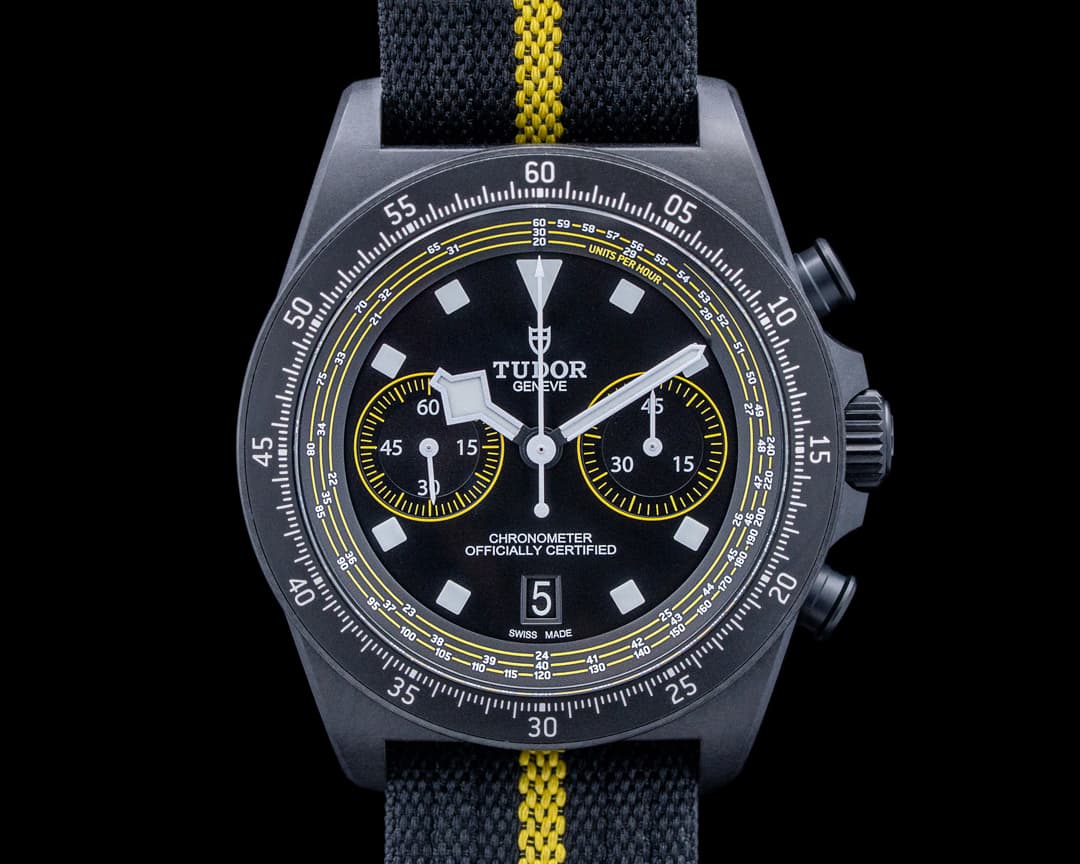 Tudor 25827KNJN Pelagos FXD Chrono Yellow Carbon Composite Black Dial 2025