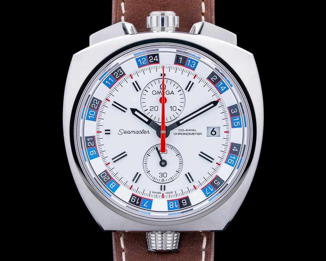 Image of Omega Seamaster Bullhead SS White Dial
