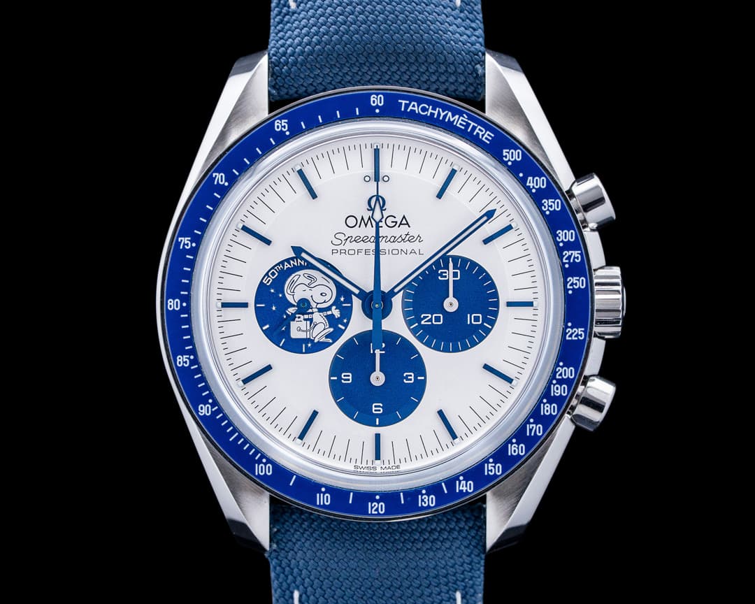 Omega Speedmaster Professional Silver Snoopy Award SS Silver Dial