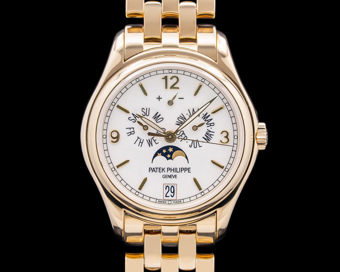 Image of Patek Philippe 5146/1J Annual Calendar 18K Yellow Gold Cream Dial
