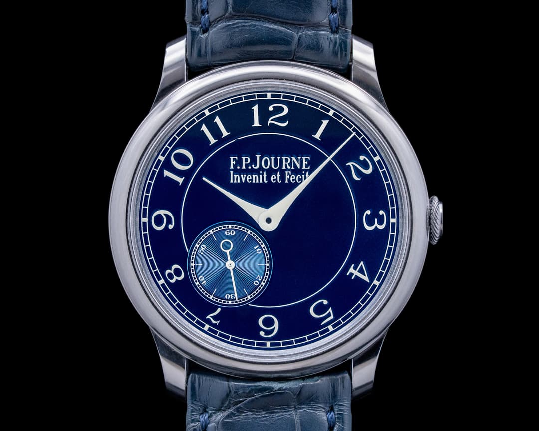 F.P. Journe Chronometre Bleu Tantalum Blue Dial