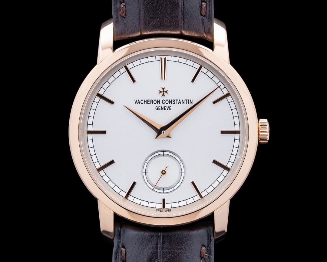 Vacheron Constantin 82172 Traditionnelle Manual-Winding 18K Rose Gold Silver Dial