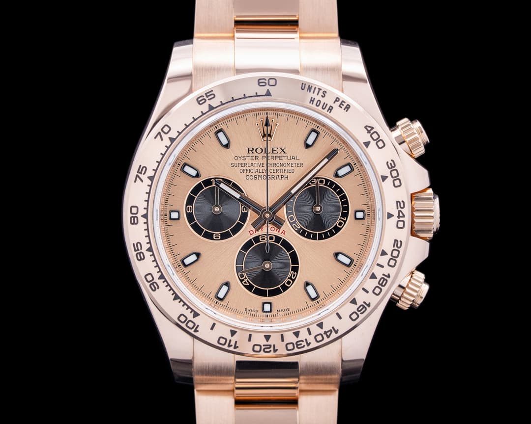 Rolex 116505 Daytona 18K Rose Gold Pink Dial
