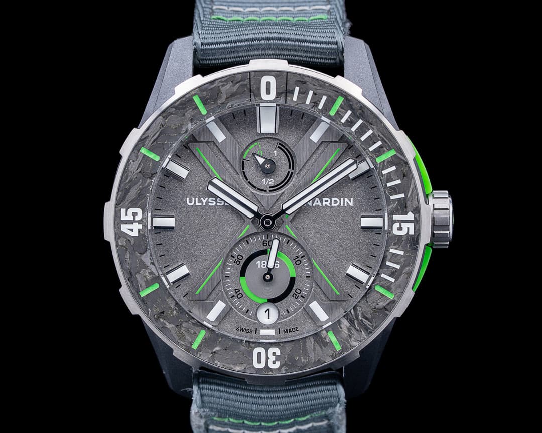 Image of Ulysse Nardin Diver X The Ocean Race Carbonium Gray Dial 2024 LIMITED