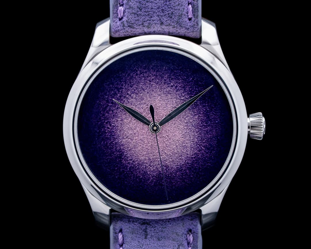 H. Moser & Cie. Endeavour Centre Seconds Concept Enamel SS Purple Dial 2025
