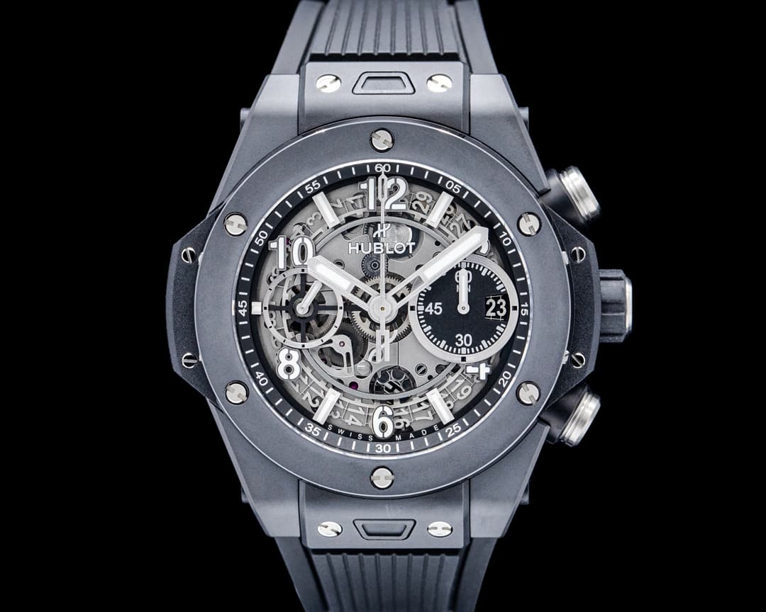 Hublot 441 Big Bang Unico Black Magic Ceramic Skeleton