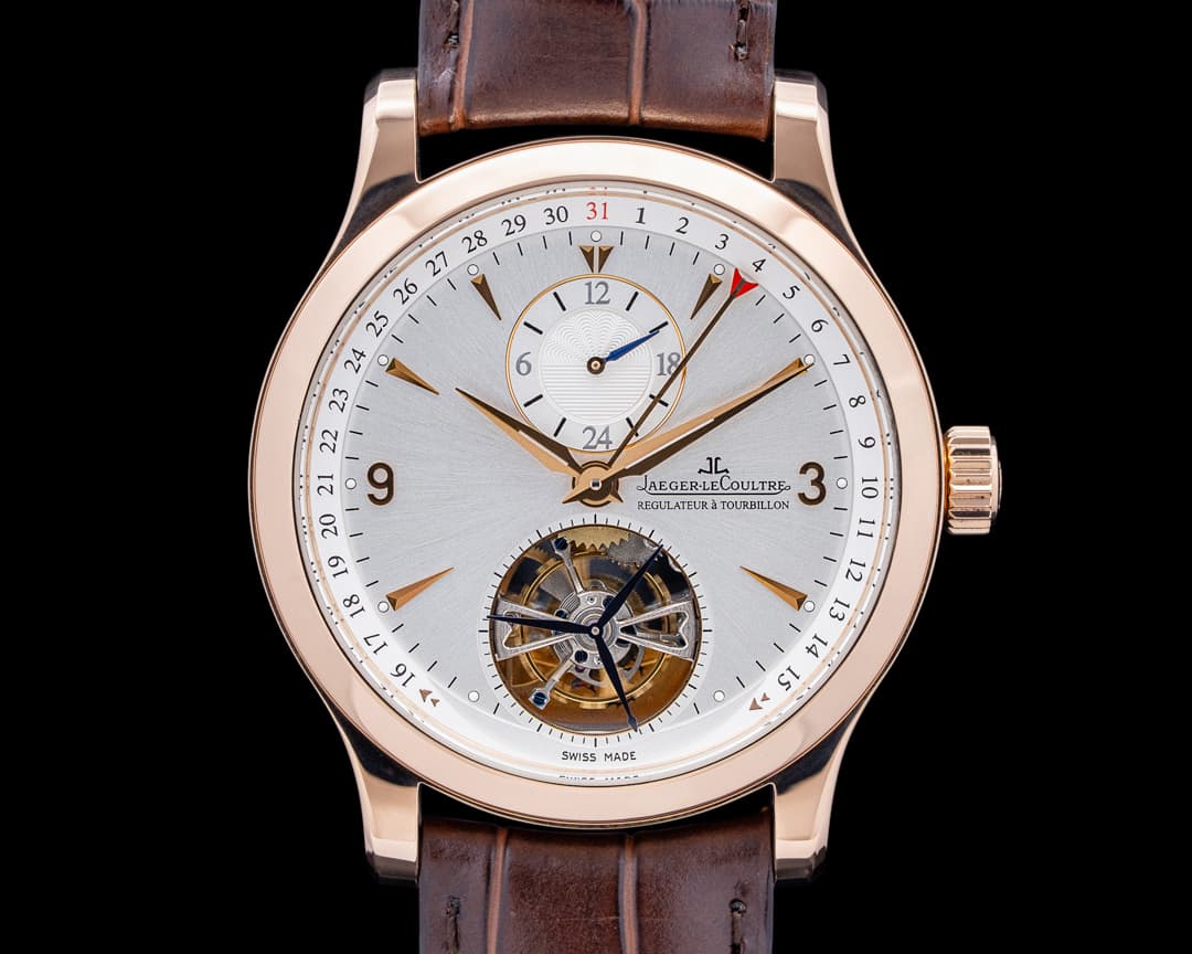Image of Jaeger-LeCoultre Q1652420 Master Tourbillon 18K Rose Gold Silver Dial