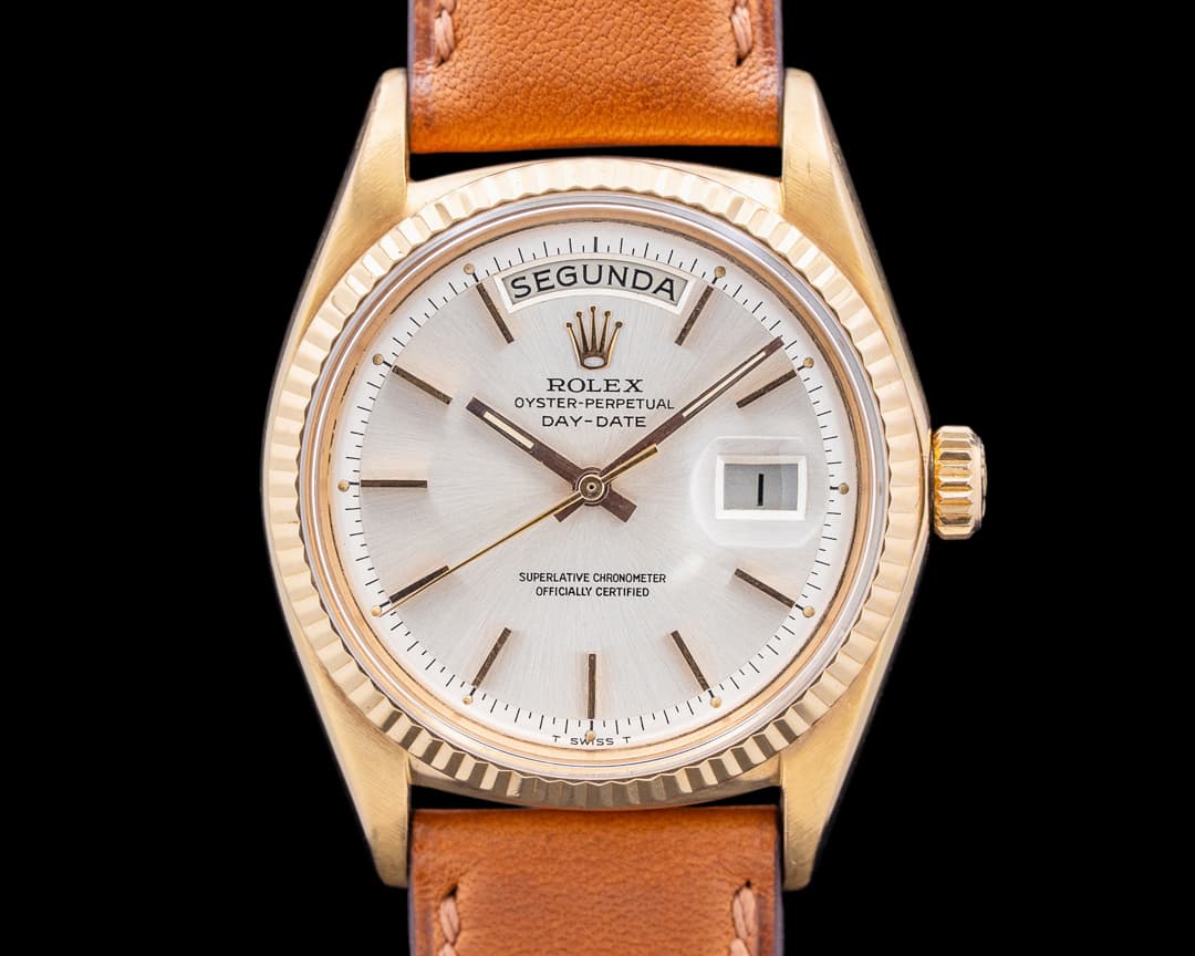 Image of Rolex 1803 Day-Date 18K Yellow Gold Portuguese Champagne Dial