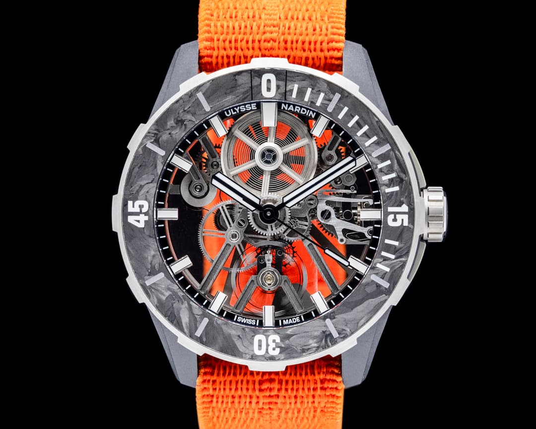 Ulysse Nardin 2743-170-2A Diver AIR Titanium Skeleton Dial