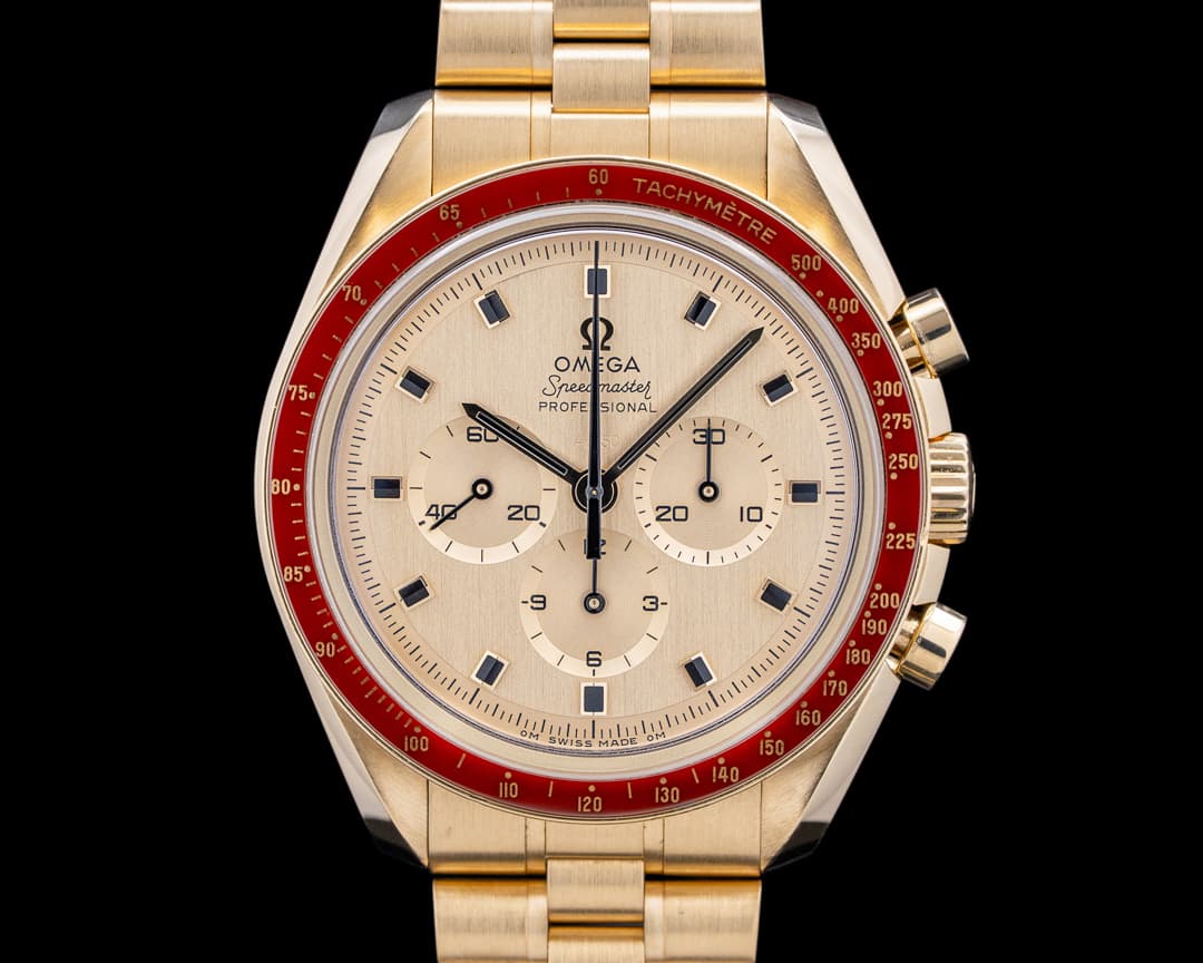 Omega Speedmaster Apollo 11 "50th Anniversary" 18K Moonshine Gold LIMITED