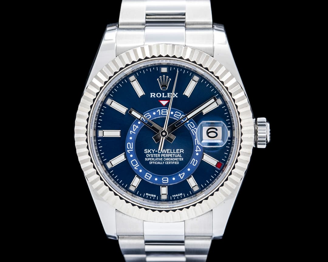 Image of Rolex 326934 Sky-Dweller SS Blue Dial