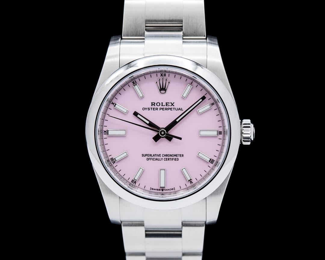 Rolex 124200 Oyster Perpetual 34 SS Pink Dial 2026