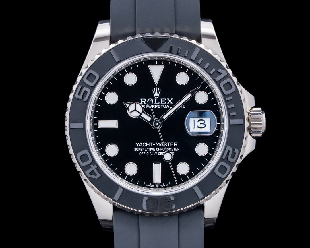 Image of Rolex 226659 Yacht-Master 18K White Gold Black Dial