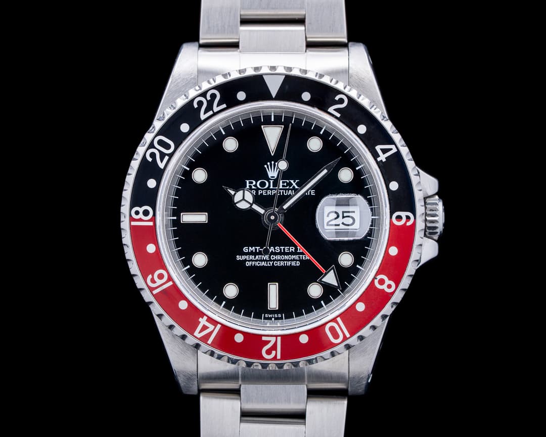 16710 GMT-Master II Coke Bezel SS Black Dial Circa. 1997