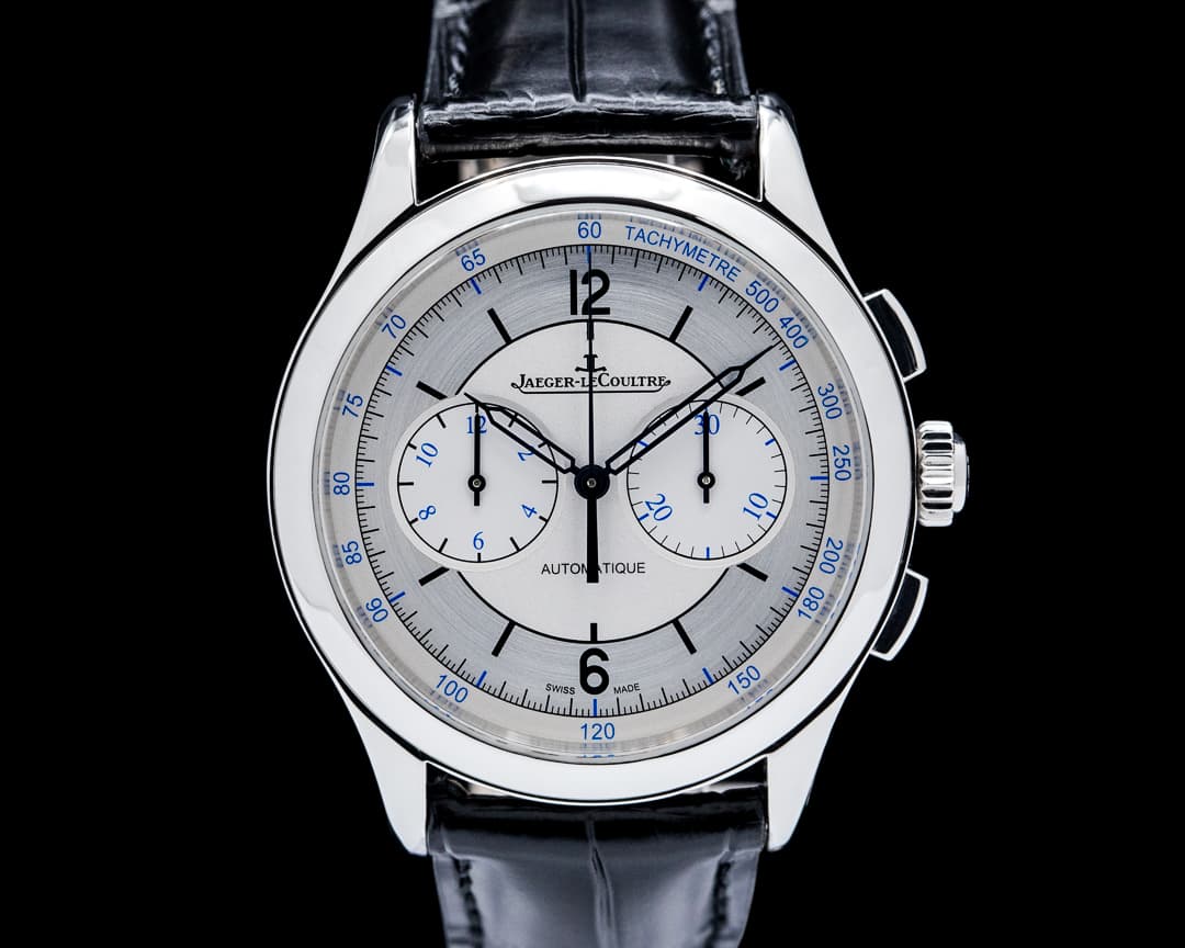 Jaeger-LeCoultre Q1538530 Master Chronograph SS Silver Sector Dial
