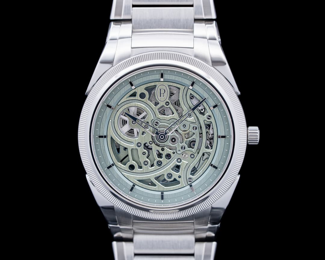 Image of Parmigiani Tonda PF Skeleton SS Slate Green 2025 LIMITED