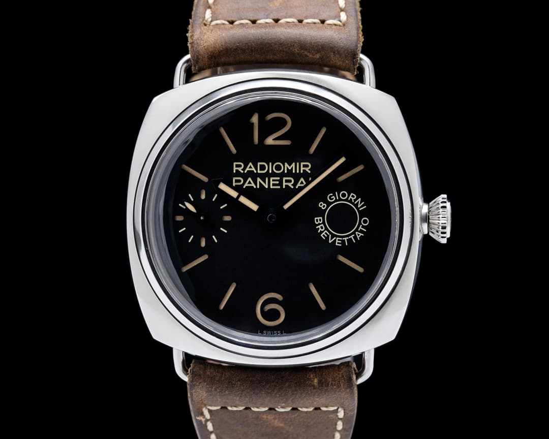 Image of Panerai PAM00992 Radiomir 8 Days SS Black Dial