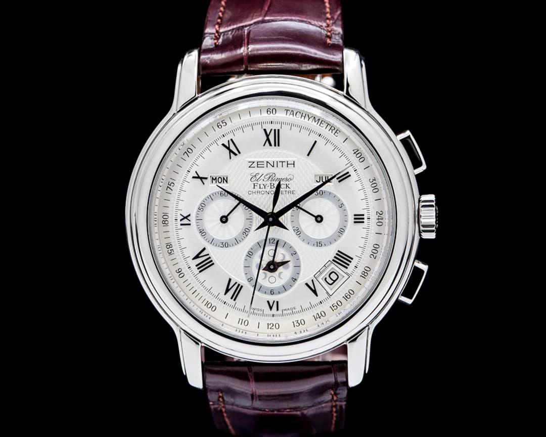Zenith Chronomaster T El Primero Moon Silver Dial SS limited