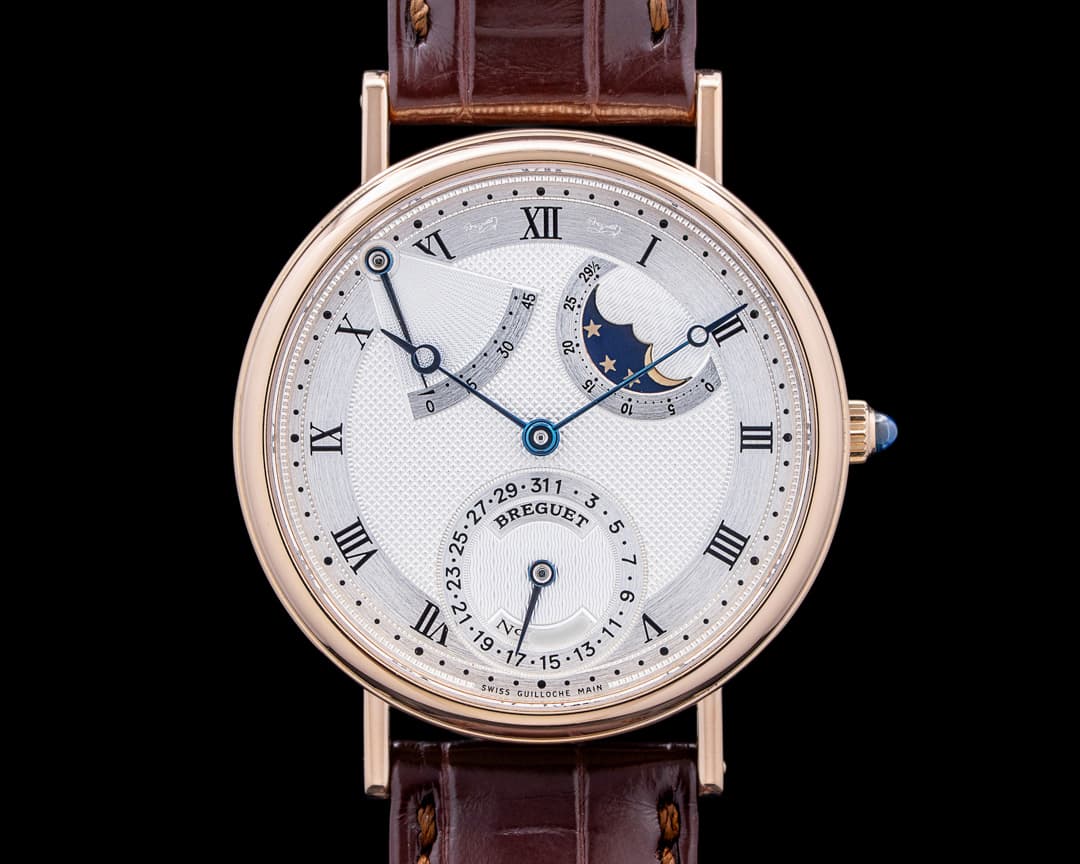 Image of Breguet 3137BR Classique Automatic 18K Rose Gold Silver Dial