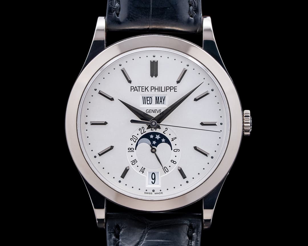 Patek Philippe 5396G Annual Calendar 18K White Gold Silver Dial