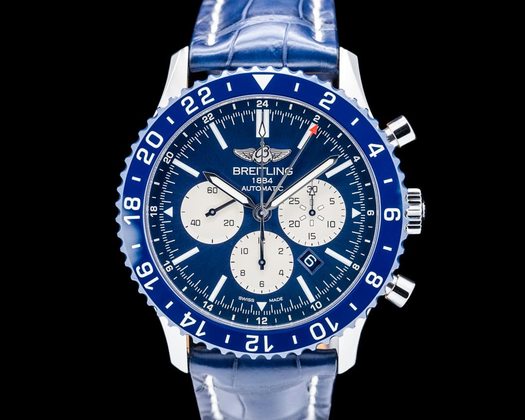 Breitling Chronoliner B04 Boutique Edition SS Blue Dial LIMITED