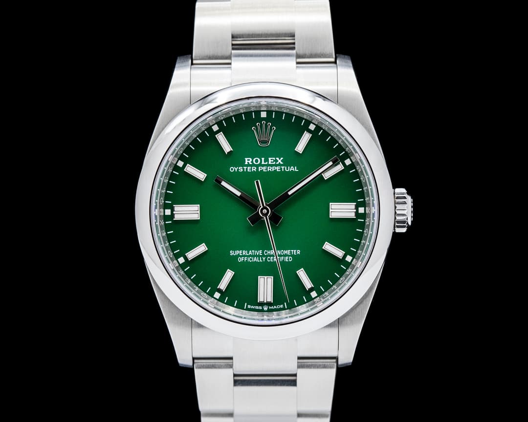 Rolex 126000 Oyster Perpetual 36 SS Green Dial 2026