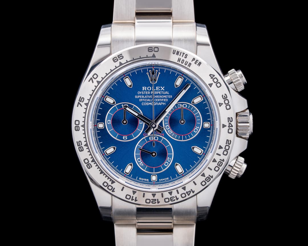 Image of Rolex 116509 Daytona 18K White Gold Blue Dial