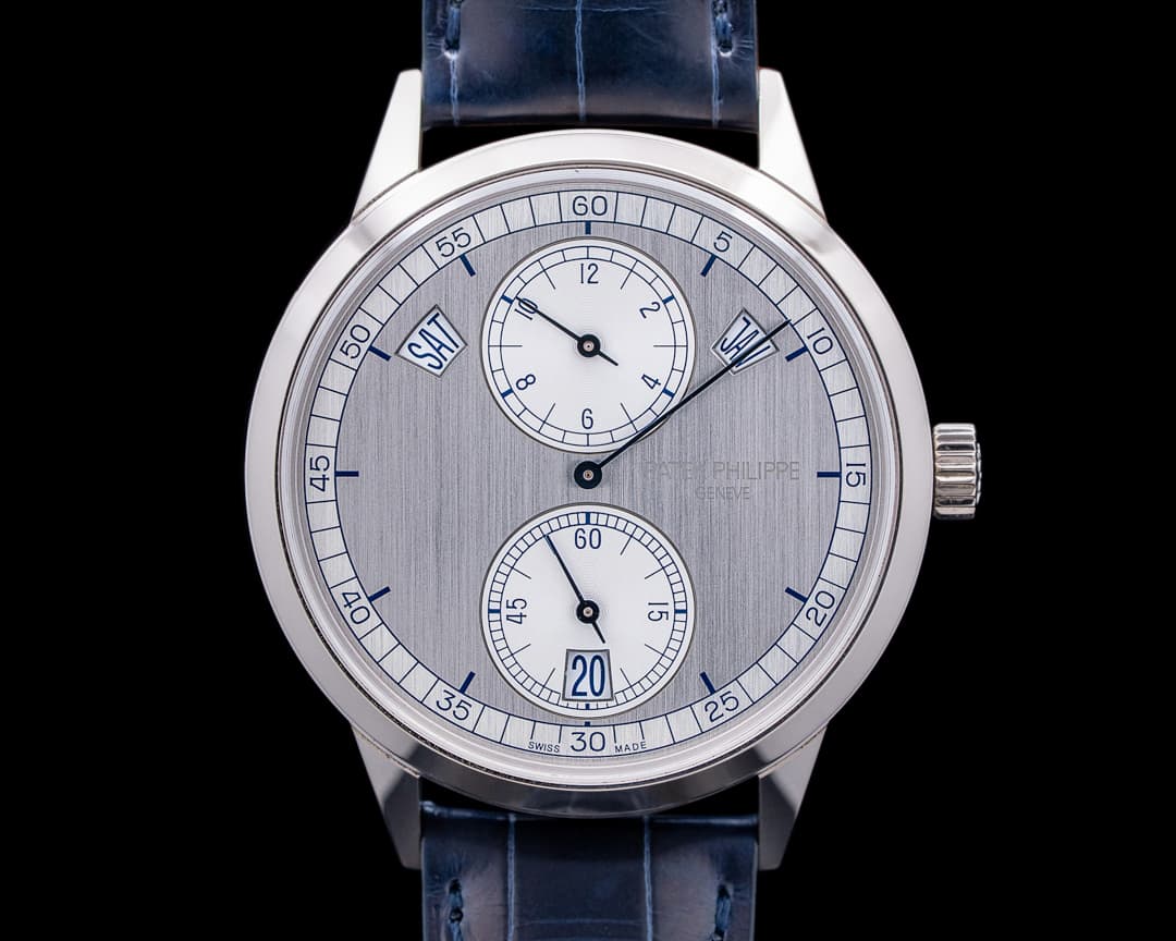 Patek Philippe 5235G Annual Calendar Regulator 18K WG Silver Dial