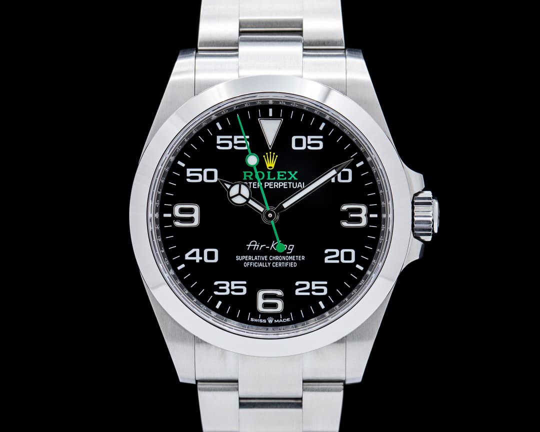Image of Rolex 126900 Air-King SS Black Dial