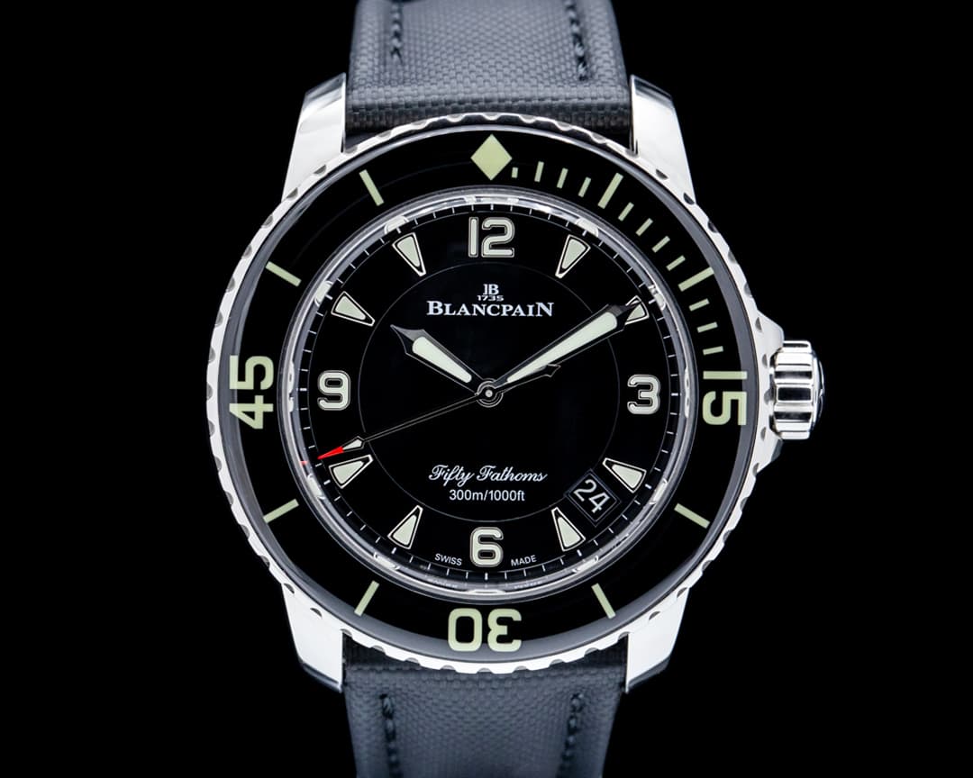 Blancpain 5015 Fifty Fathoms Automatique SS Black Dial 2025