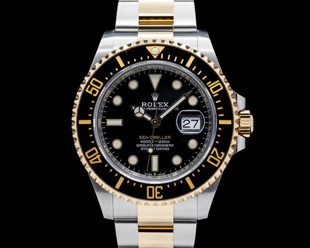 Rolex 126603 Sea-Dweller SS / 18K YG Black Dial