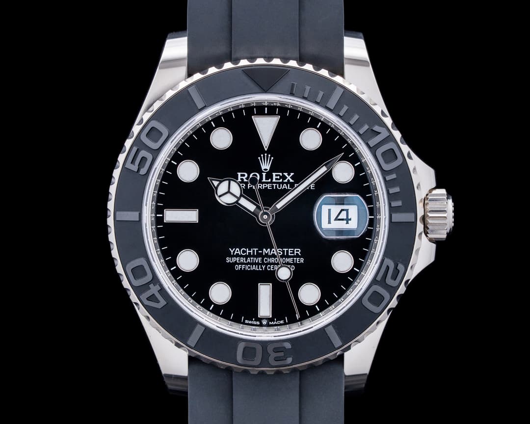 Rolex 226659 Yacht-Master 18K White Gold Black Dial