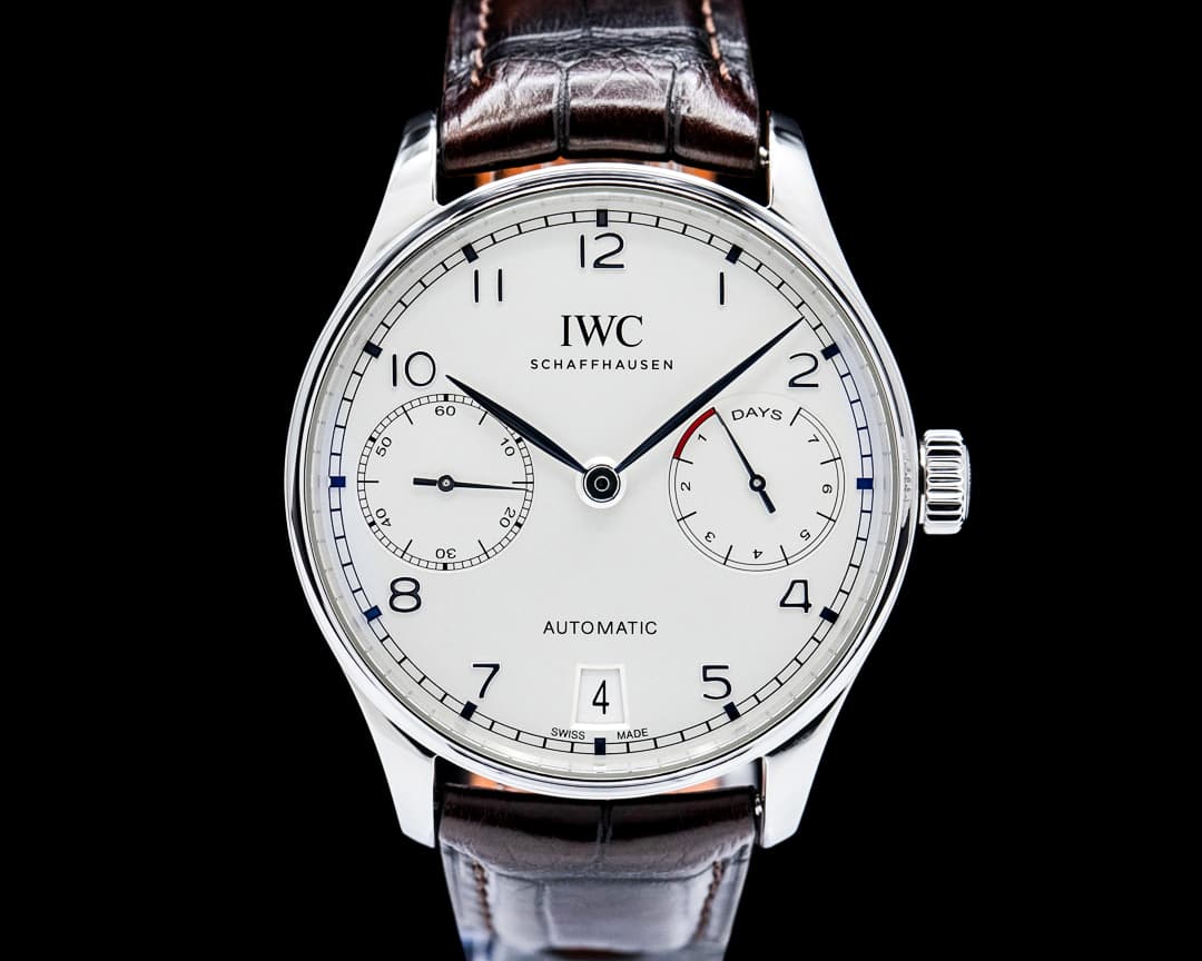 IWC IW500712 Portugieser Automatic SS Silver Dial