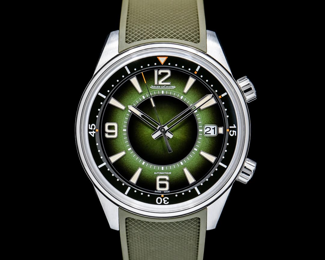 Image of Jaeger-LeCoultre Q906863J Polaris Date SS Green Dial