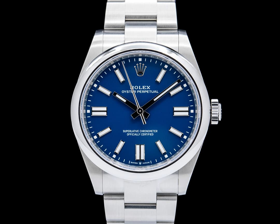 Rolex 134300 Oyster Perpetual 41 SS Blue Dial 2025