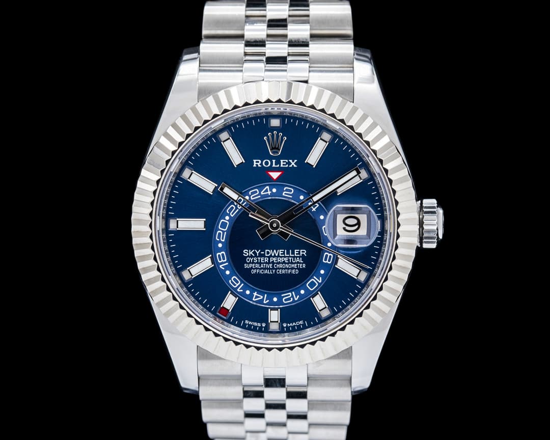 Rolex 336934 Sky-Dweller Jubilee SS Blue Dial