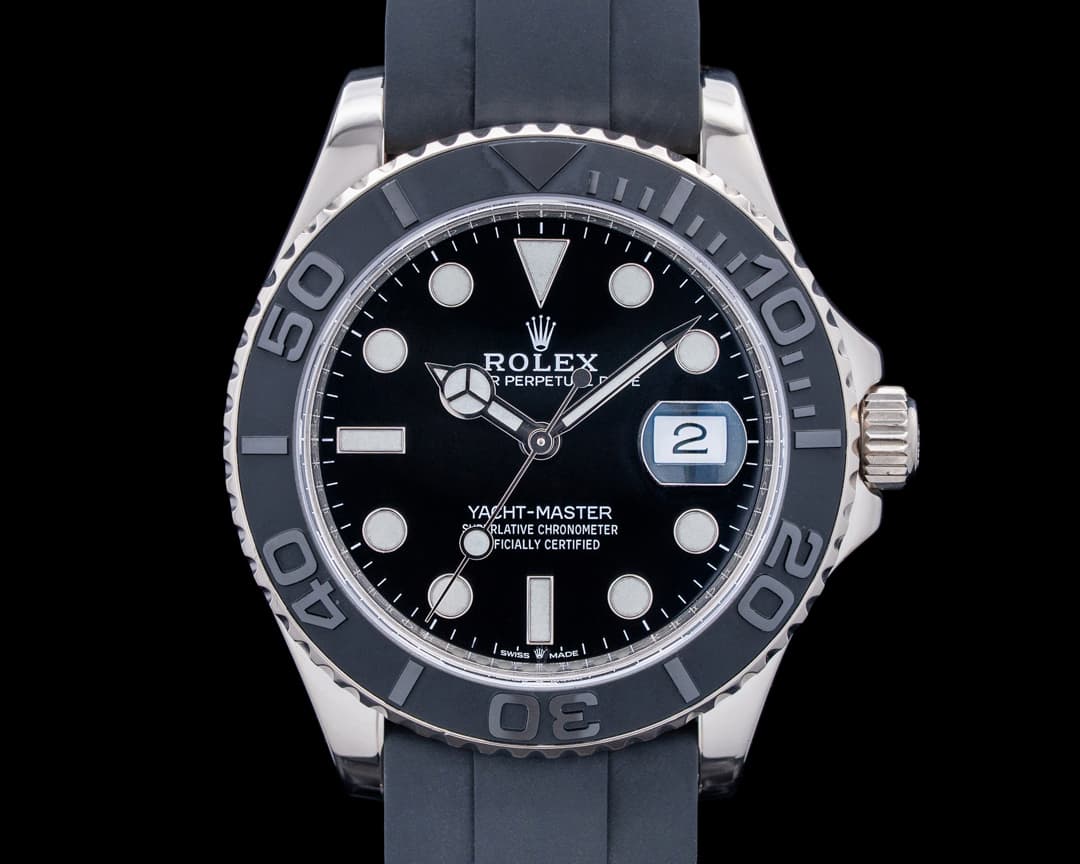 Rolex 226659 Yacht-Master 18K White Gold Black Dial