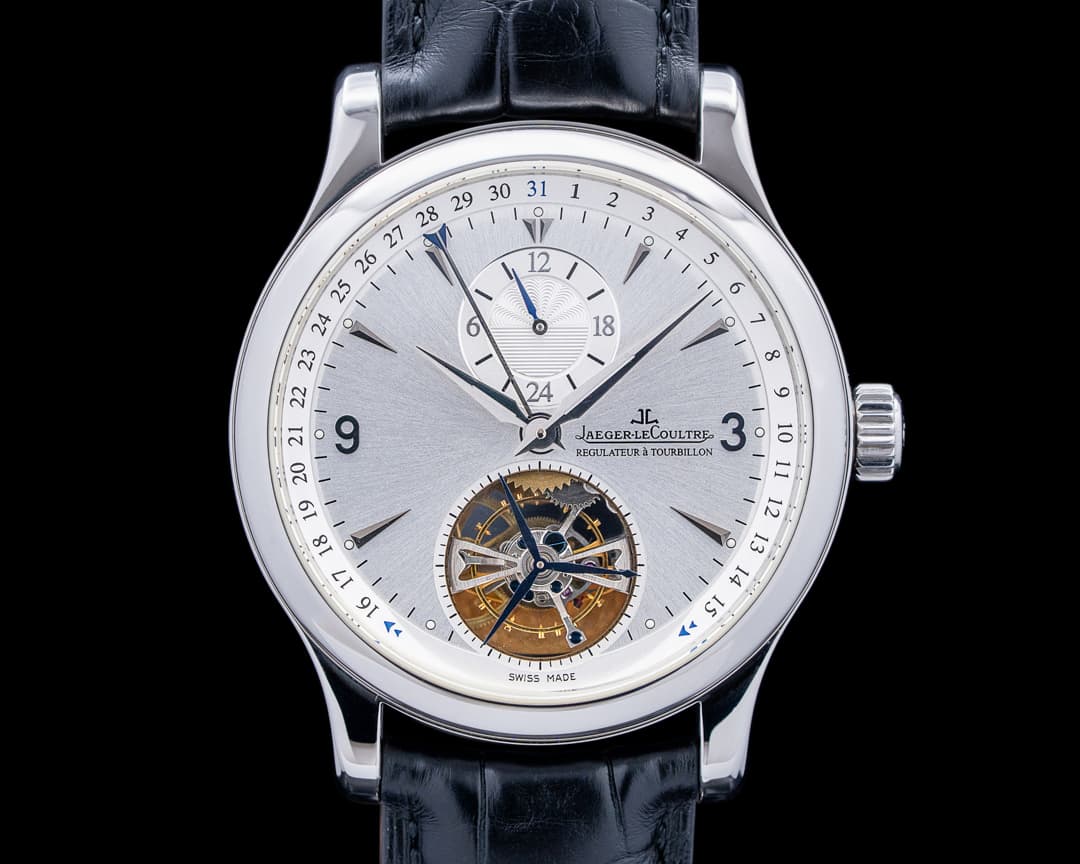 Jaeger-LeCoultre Q1658420 Master Tourbillon SS Silver Dial