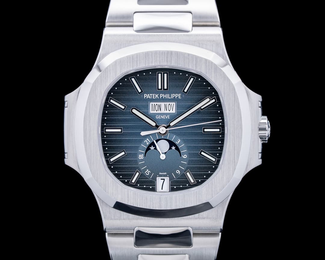 Patek Philippe 5726/1A-014 Nautilus Annual Calendar SS Blue Dial