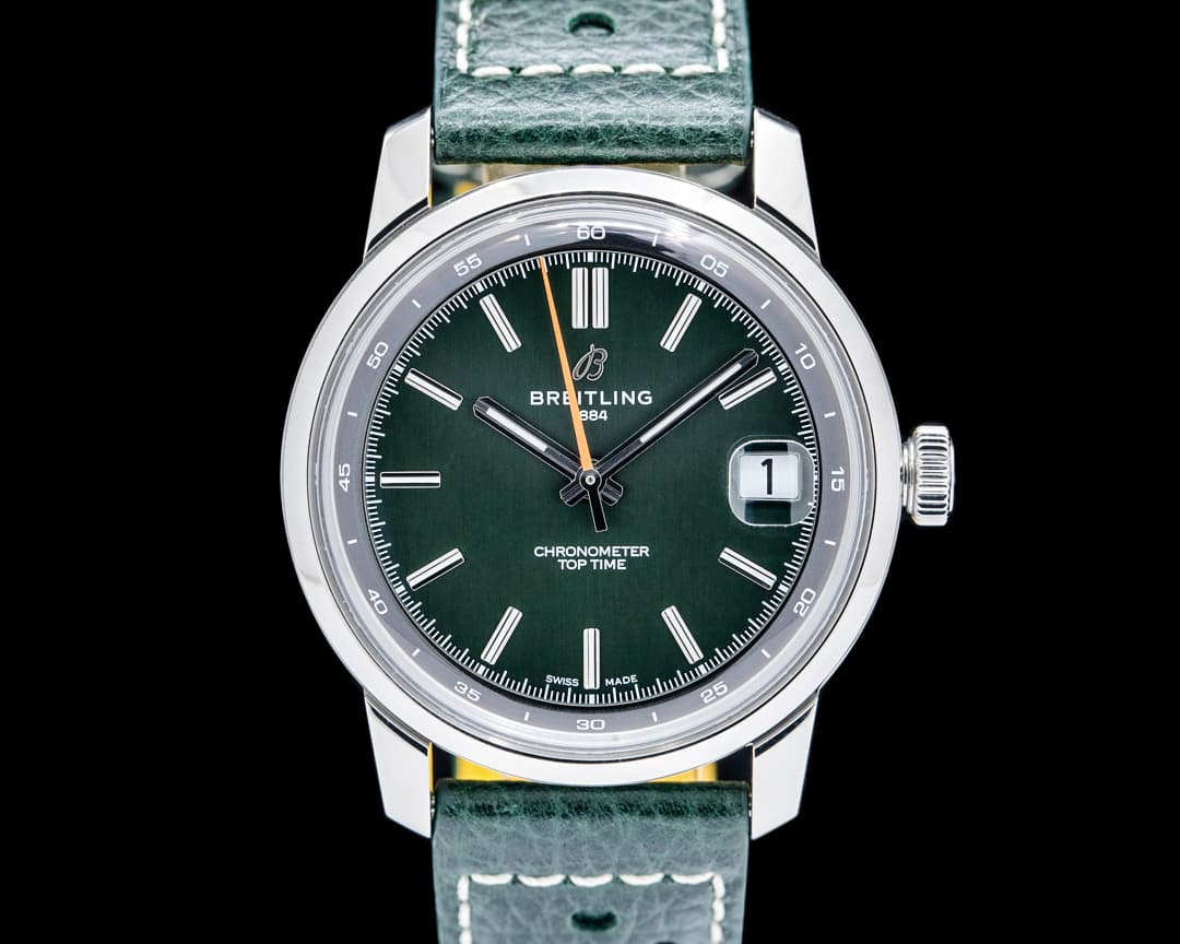 Breitling AB3113 Top Time B31 SS Green Dial