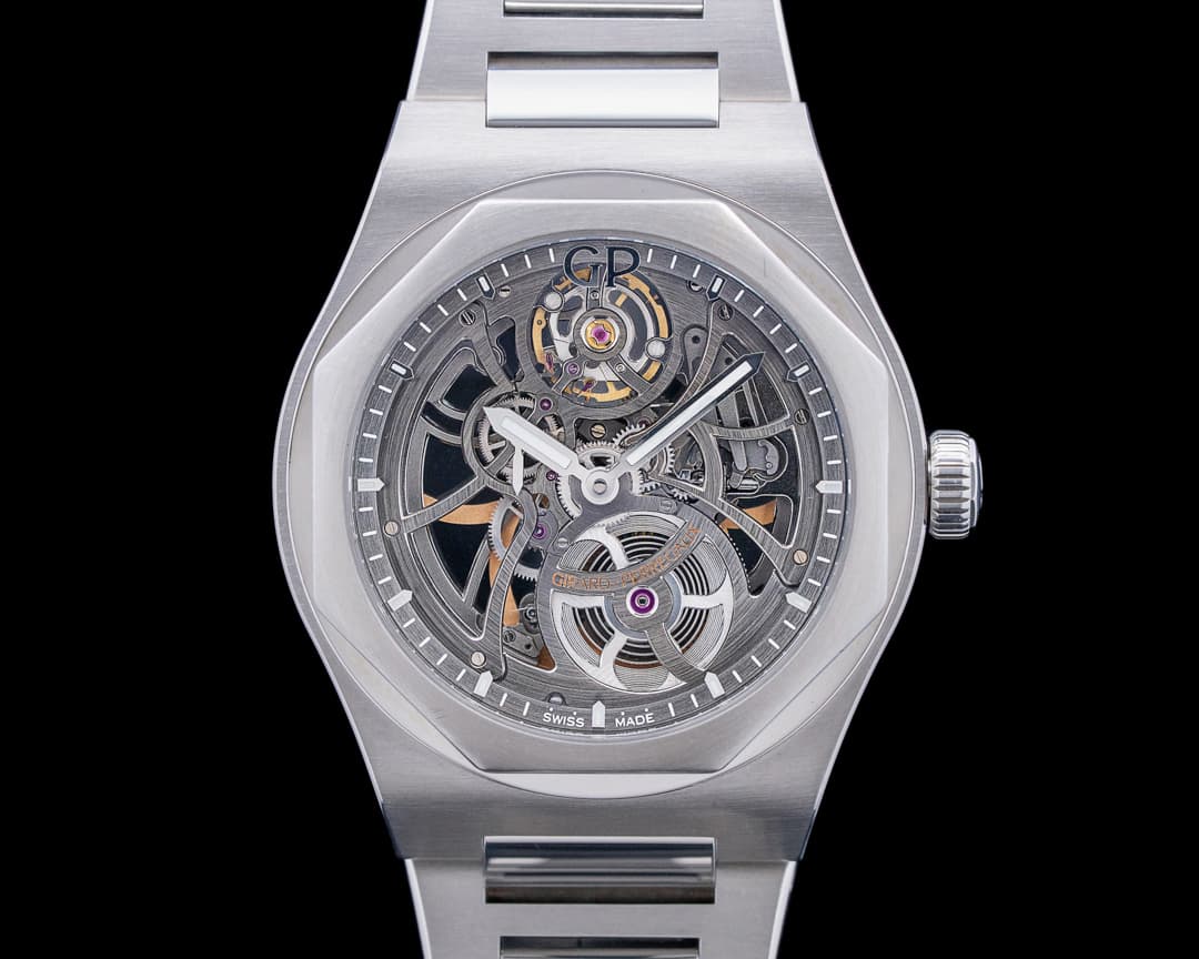 Girard-Perregaux 81015 Laureato SS Skeleton Dial