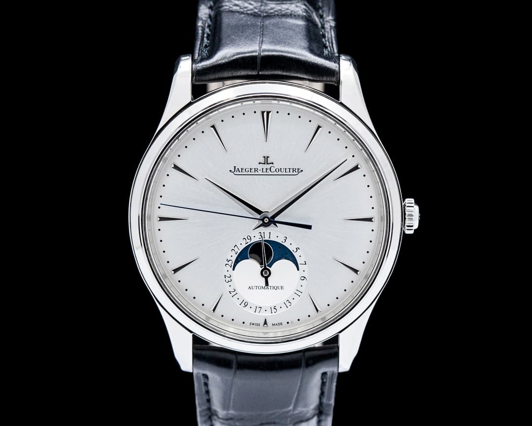Image of Jaeger-LeCoultre Q1368430 Master Ultra Thin Moon SS Silver Dial