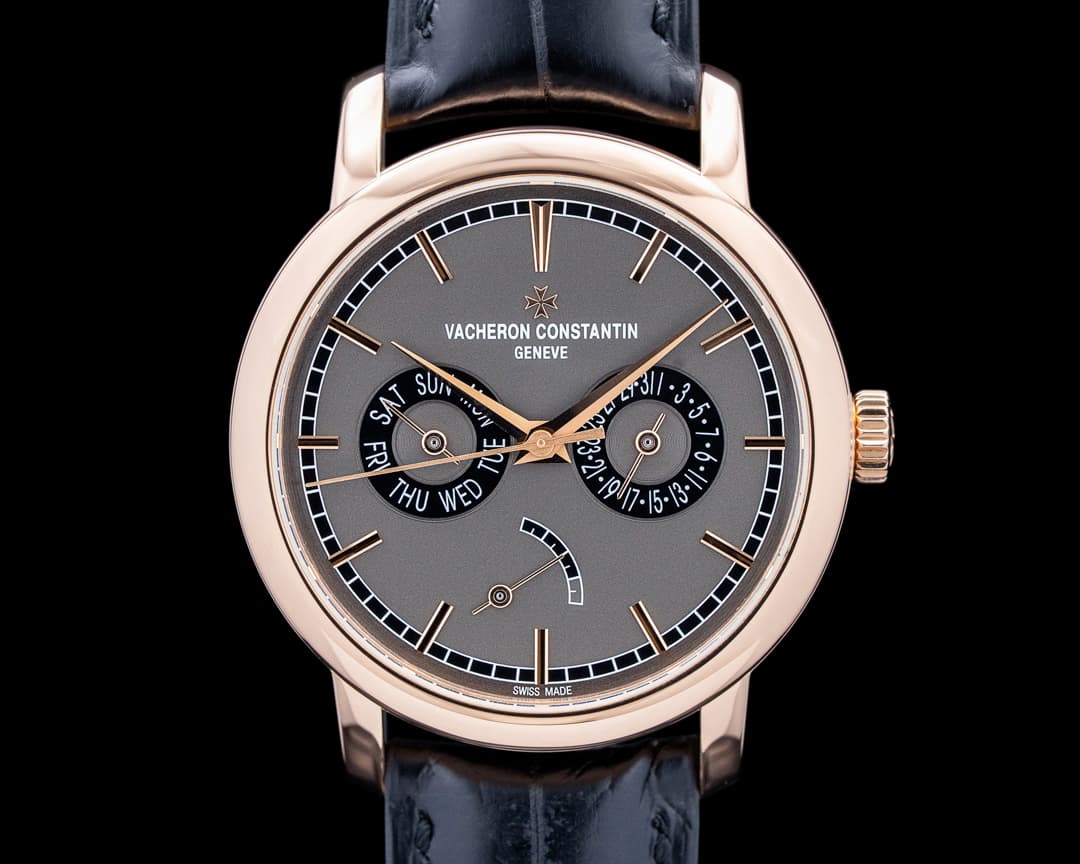 Vacheron Constantin 85290 Traditionnelle Day-Date / Power Reserve 18K RG Gray Dial