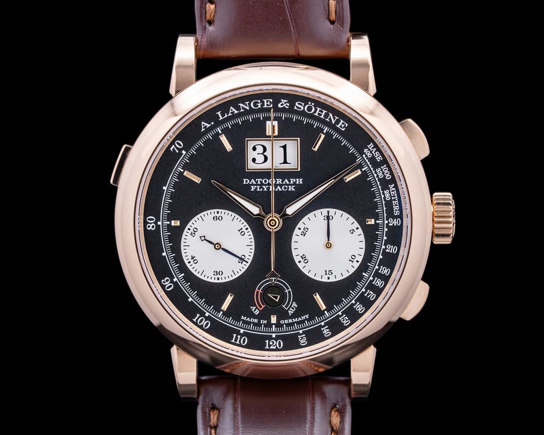 A. Lange & Söhne 405.031 Datograph Up Down 18K Rose Gold Black Dial 2026