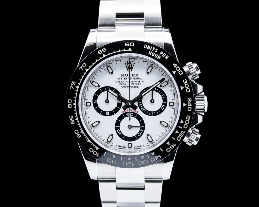 Rolex 116500LN Daytona "Panda" Ceramic SS White Dial